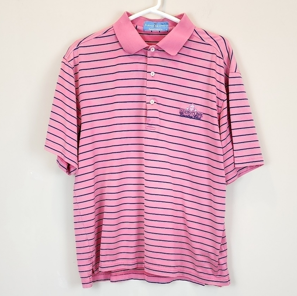 Fairway & Greene Performance Short Sleeve Golf Shirt